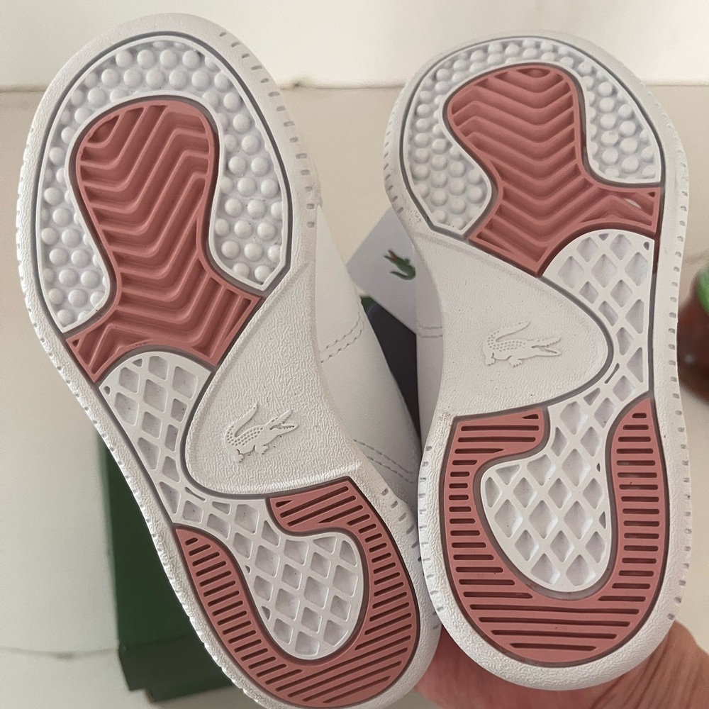 NEW IN BOX Toddler Girls Lacoste Sneakers- Sz. 7
